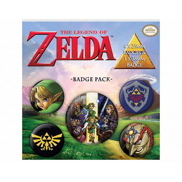 Набор значков Pyramid The Legend Of Zelda