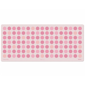 NuPhy Deskmat Bokeh Inca Rose
