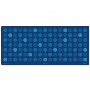 NuPhy Deskmat Bokeh Mystic Indigo