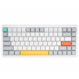 NuPhy Halo75 V2 Ionic White (Silent Red Clear-Top Switch) Eng/Rus