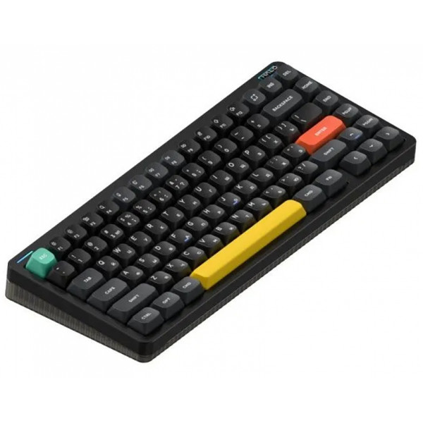 NuPhy Halo75 V2 Obsidian Black (Silent Red Clear-Top Switch) Eng/Rus