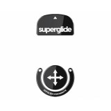Pulsar Superglide Glass Skates for Logitech G Pro X Superlight (Black)
