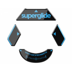 Pulsar Superglide Glass Skates for Logitech G900 / G903 (Black)
