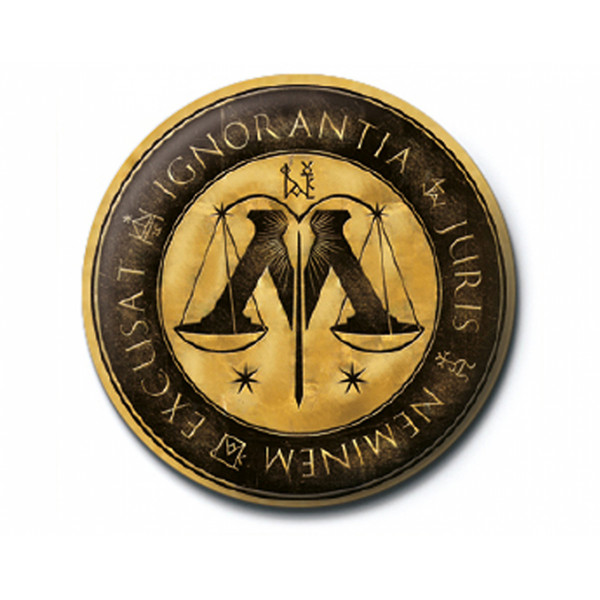 Pyramid Badge Harry Potter: Ministry of Magic