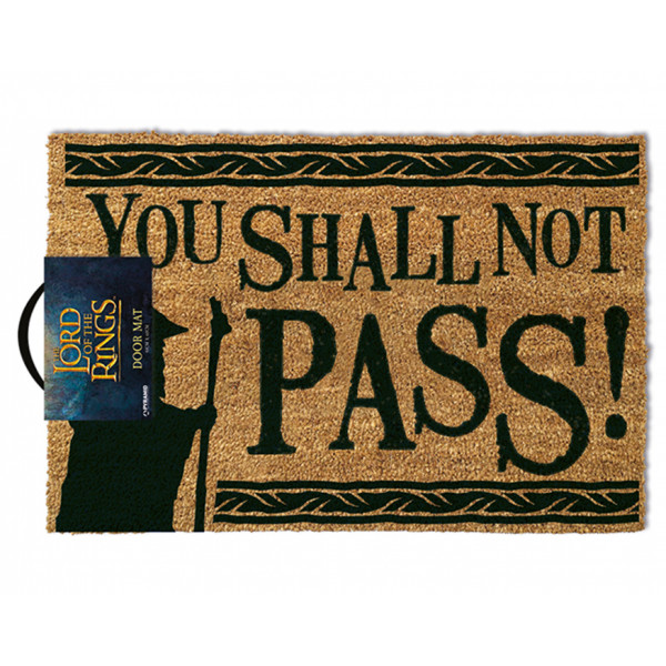 Pyramid Doormat The Lord Of The Rings: You Shall Not Pass