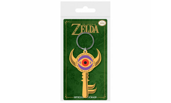Pyramid Rubber Keychain The Legend Of Zelda: Boss Key