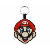 Pyramid Woven Keychain Super Mario: Face