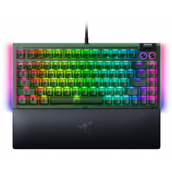 Razer BlackWidow V4 75% Phantom Green Edition (Razer Orange Switch)