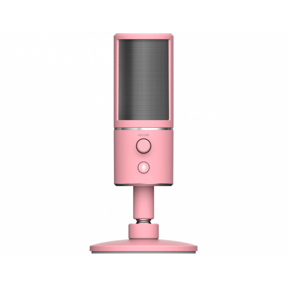 Razer Seiren X Quartz Pink - микрофоны для стримеров! Киберспортивный