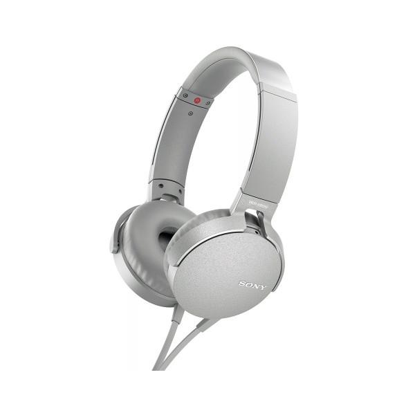Sony MDR-XB550AP Extra Bass Grayish White  