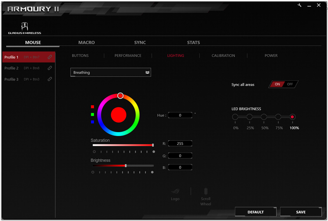 ASUS Aura interface. Armoury II. Макрос армори II. ASUS Armory II аудиопрофиль для рока в микшере.