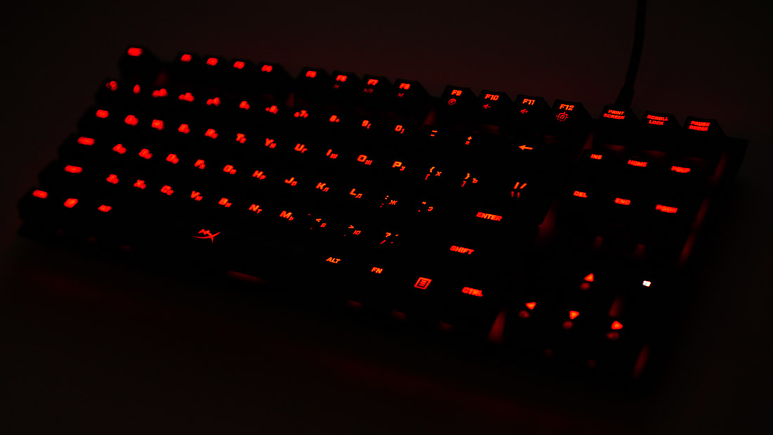 Как почистить клавиатуру hyperx alloy fps