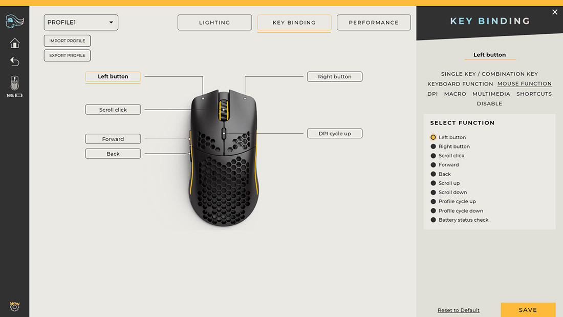 wireless model o