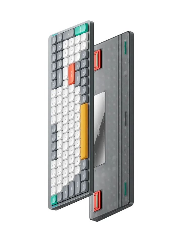 Клавиатура NuPhy Air96 V2 Lunar Gray (Low-Profile Wisteria Switch) Eng/Rus