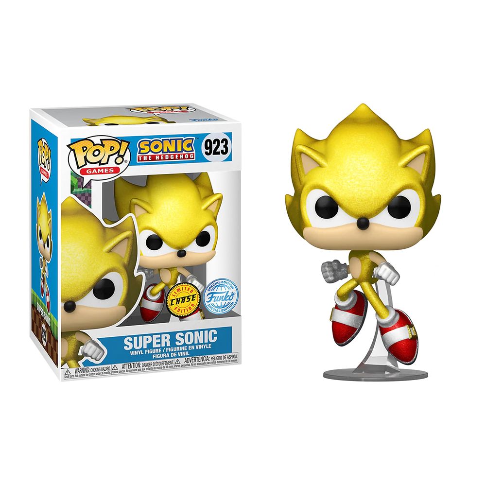Фигурка Funko POP! Sonic the Hedgehog: Super Sonic (Chase Limited Edition)