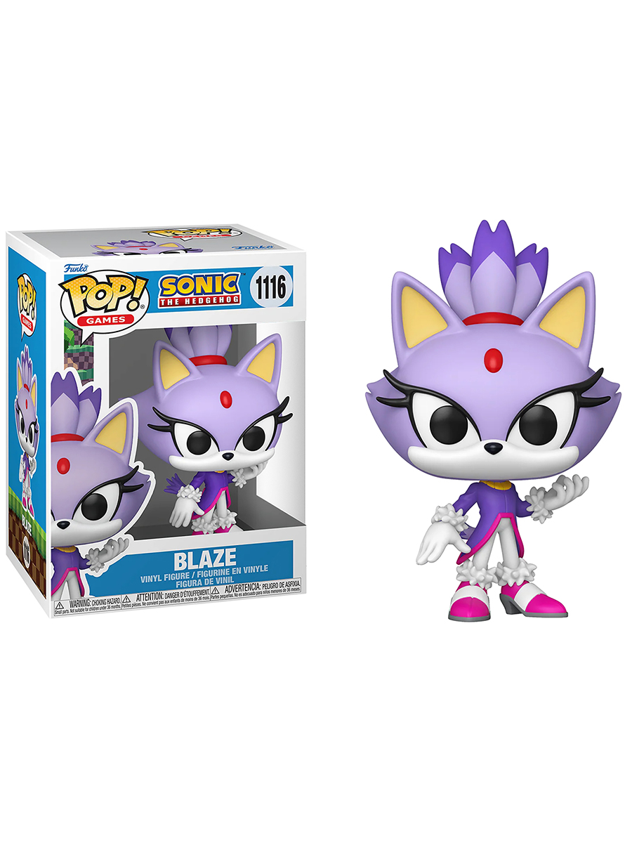 Фигурка Funko POP! Games Sonic the Hedgehog: Blaze (1116)
