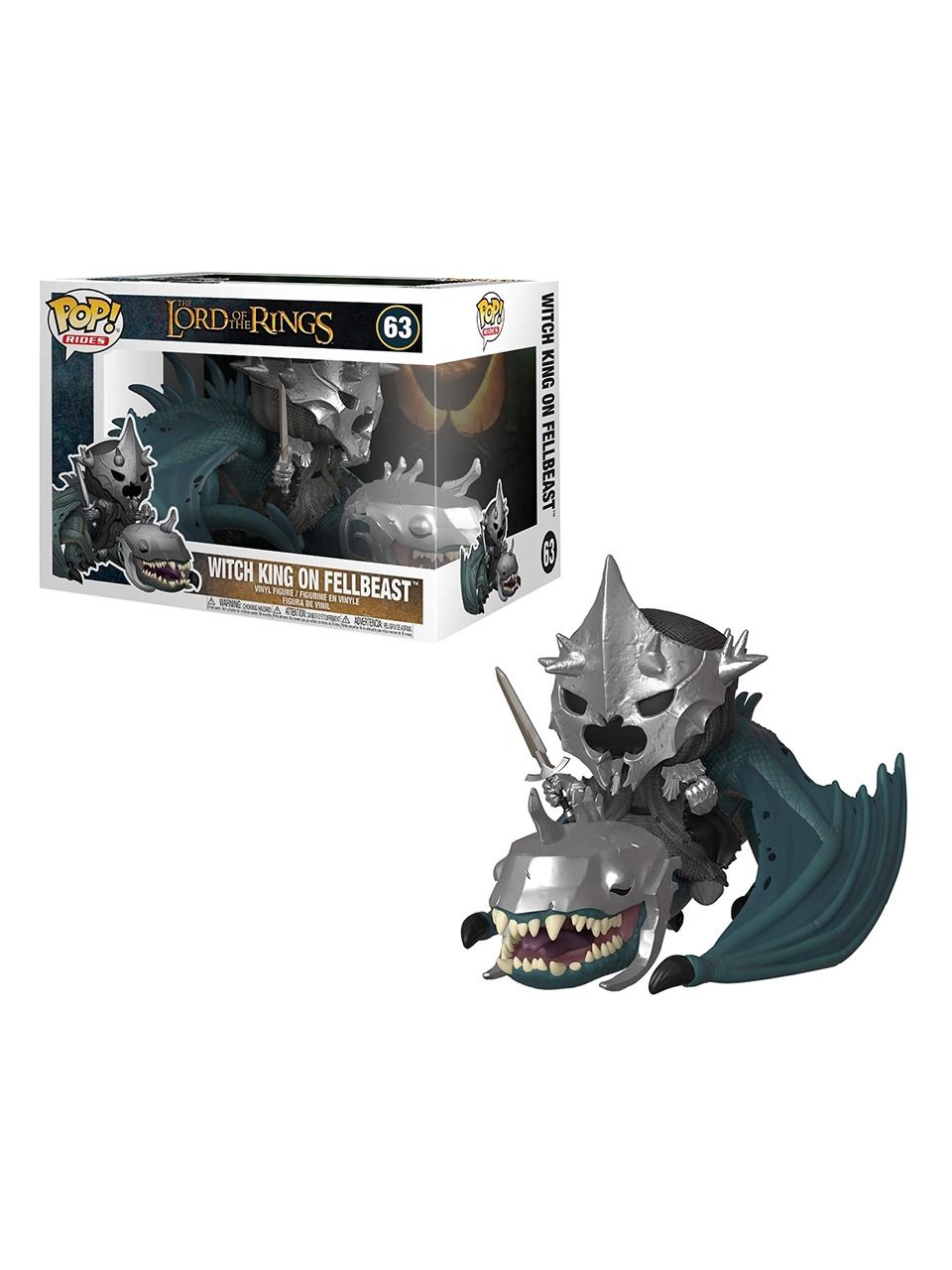 Фигурка Funko POP! The Lord of the Rings: Witch King on Fellbeast (63)
