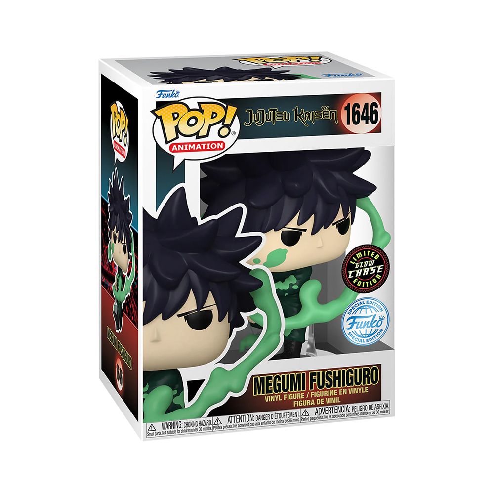 Фигурка Funko POP! Jujutsu Kaisen: Megumi Fushiguro (1646) (Chase Glow Limited Edition)
