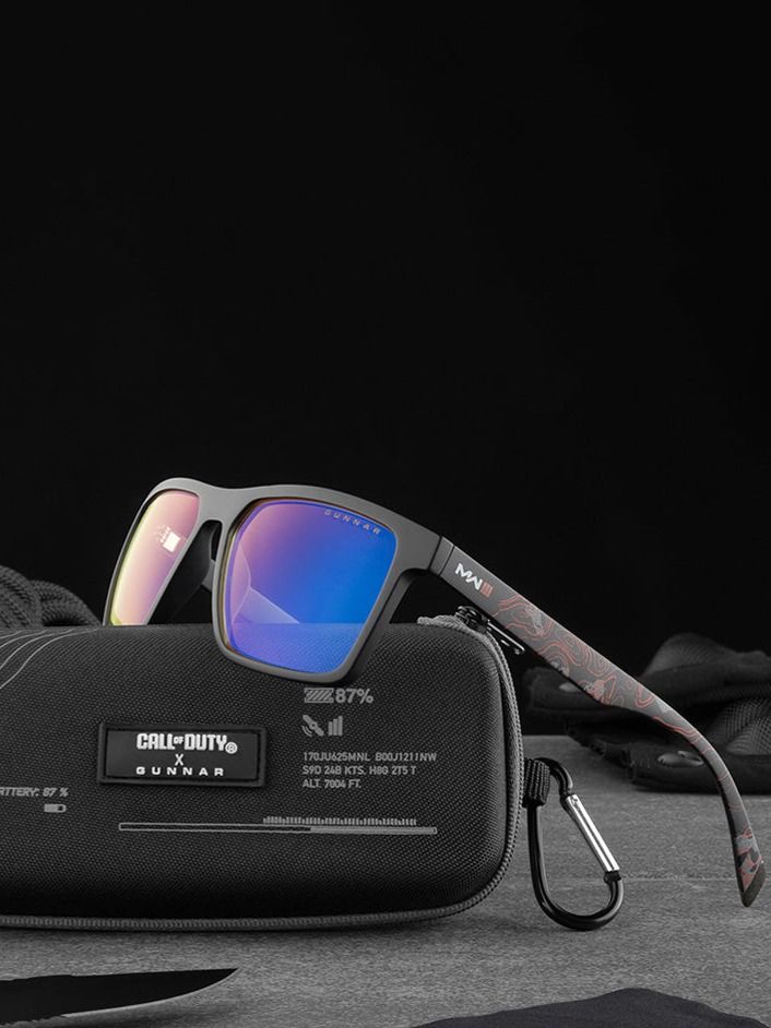 Компьютерные очки Gunnar Call of Duty Alpha Edition Onyx Infrared (Amber Lens Tint)