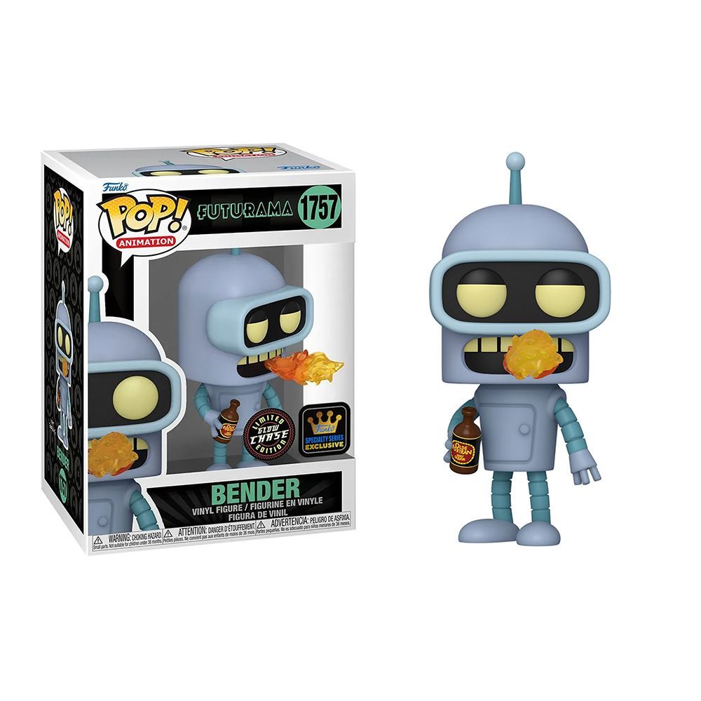 Фигурка Funko POP! Futurama: Bender (1757) (Chase Glow Limited Edition)