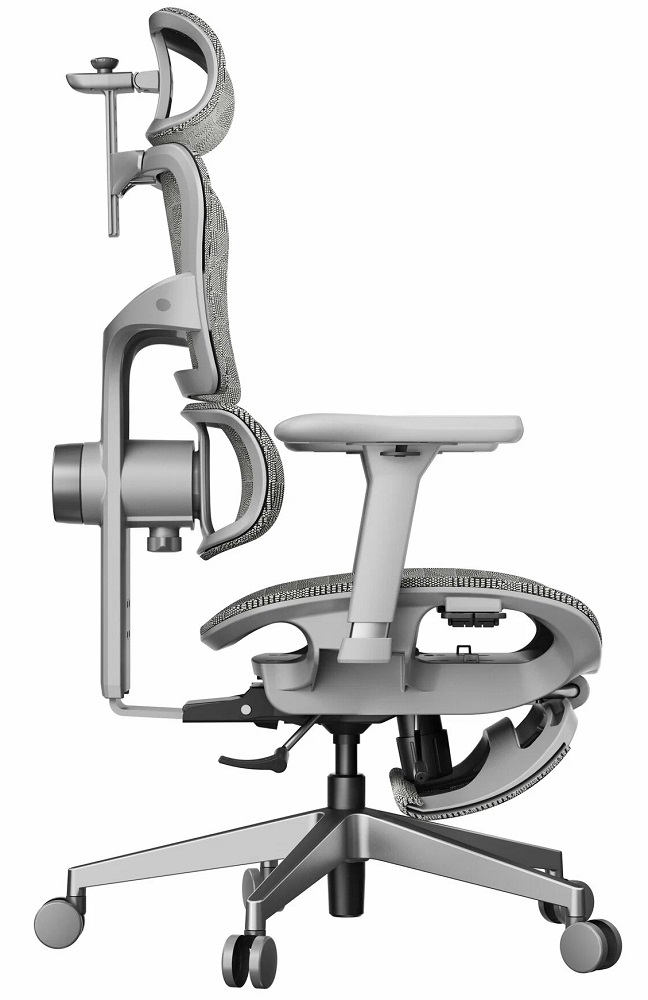 Компьютерное кресло FoxGear NETZ Model XAir (Grey)