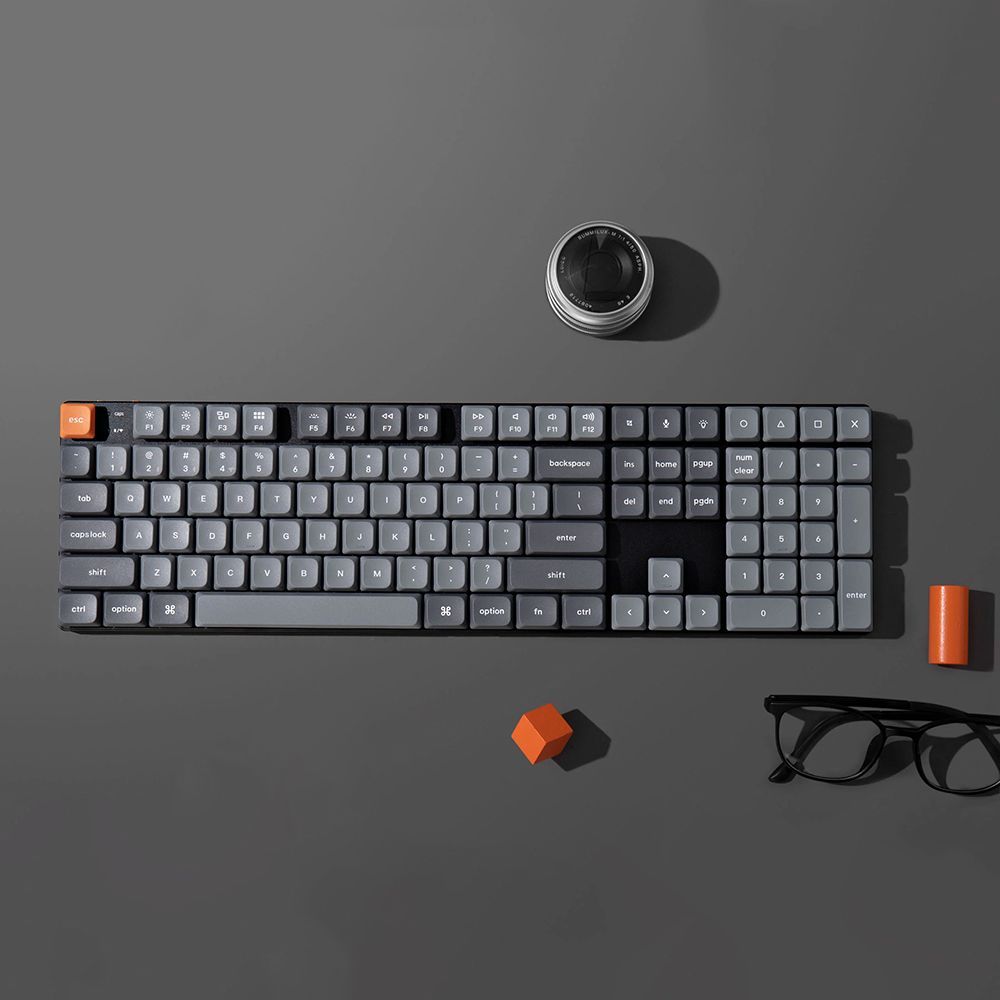 Клавиатура Keychron K5 Max QMK/VIA Wireless White Backlight (Low Profile Gateron Mechanical Red Switch)