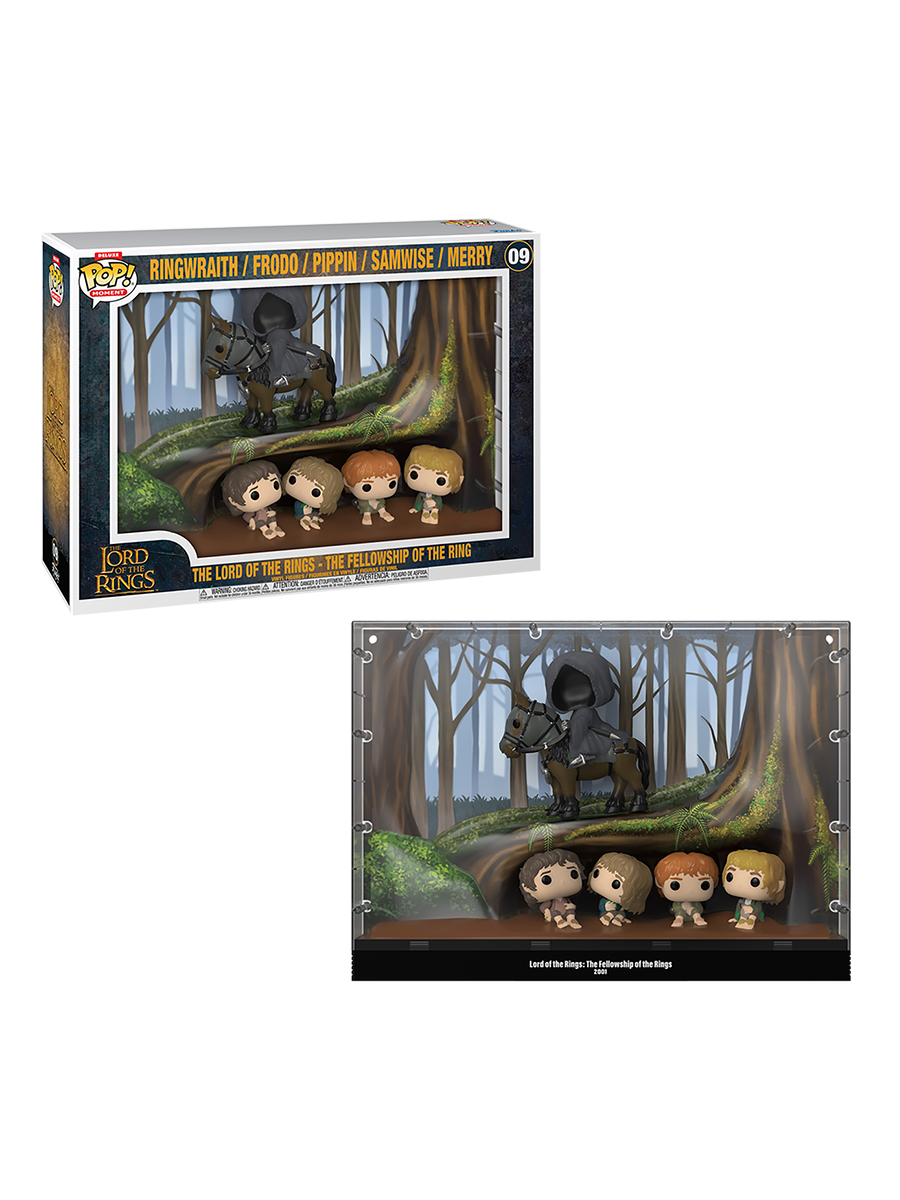 Фигурка Funko POP! Deluxe Moment The Lord of the Rings: The Fellowship Of The Ring Ringwraith / Frodo / Pippin / Samwise /Merry (09)