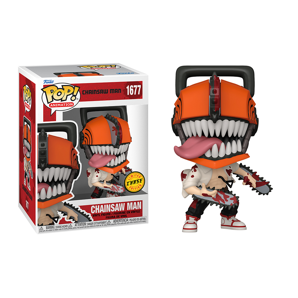 Фигурка Funko POP! Chainsaw Man: Chainsaw Man (1677) (Chase Limited Edition)
