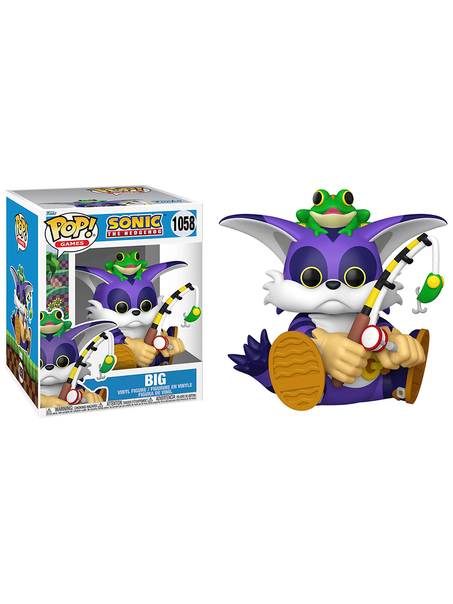 Фигурка Funko POP! Sonic the Hedgehog: Big 6" (1058)