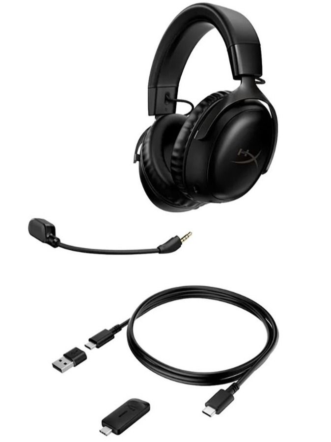 Компьютерная гарнитура HyperX Cloud III Wireless Black