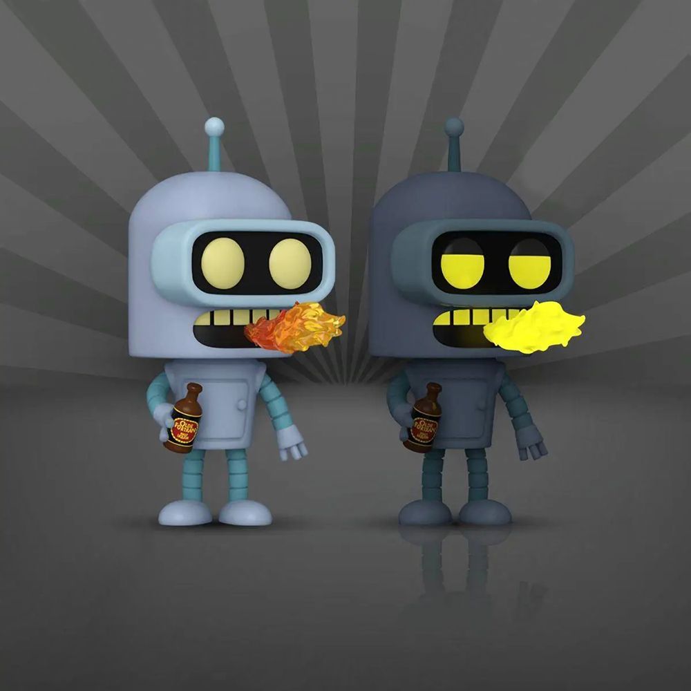 Фигурка Funko POP! Futurama: Bender (1757) (Chase Glow Limited Edition)