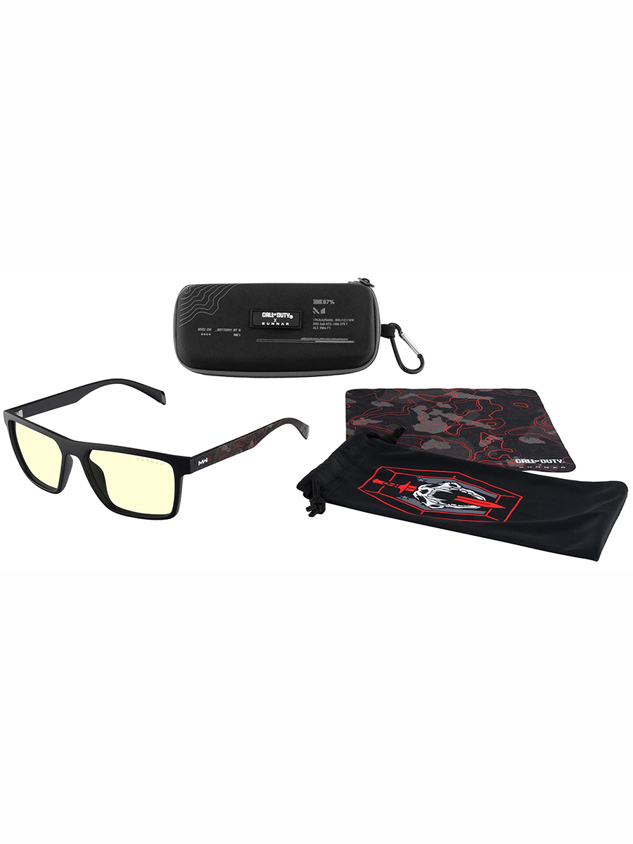 Компьютерные очки Gunnar Call of Duty Alpha Edition Onyx Infrared (Amber Lens Tint)