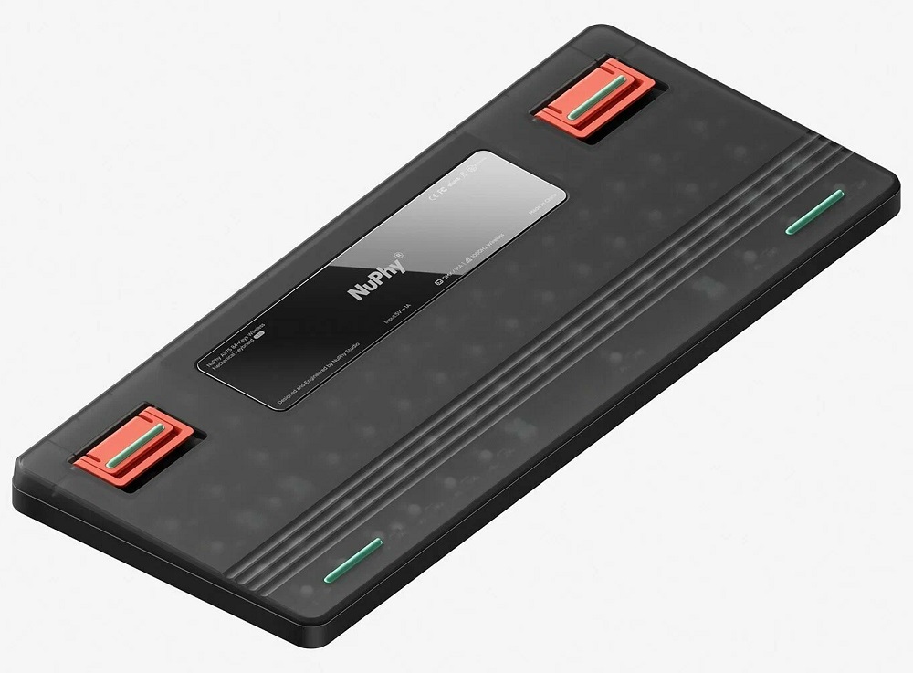 Клавиатура NuPhy Air75 V2 Basalt Black (Low-Profile Wisteria Switch) Eng/Rus