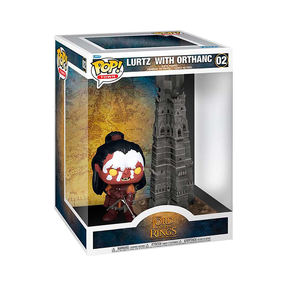Фигурка Funko POP! Town The Lord of the Rings: Lurtz with Orthanc (02)
