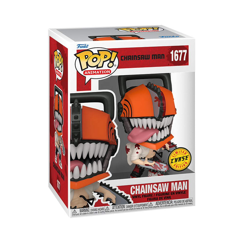Фигурка Funko POP! Chainsaw Man: Chainsaw Man (1677) (Chase Limited Edition)