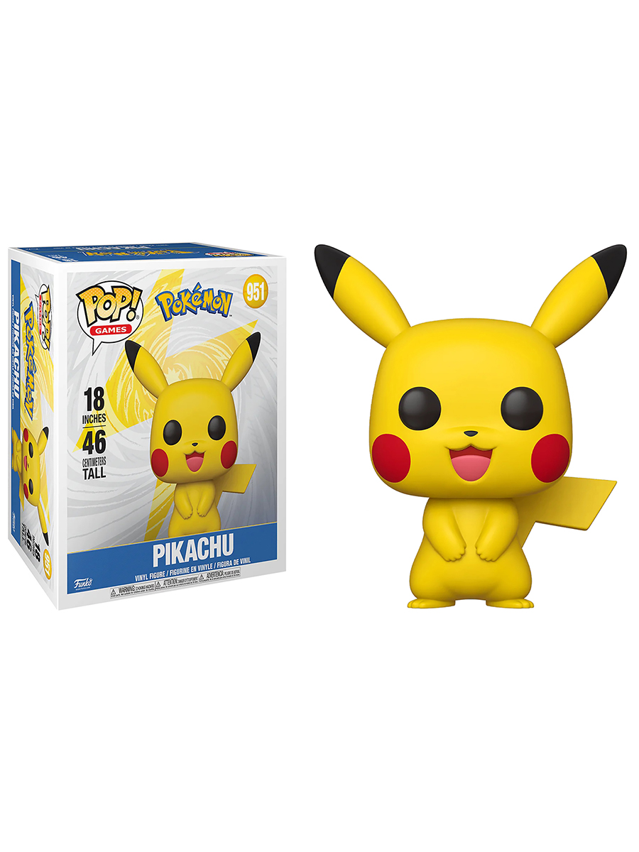 Фигурка Funko POP! Pokemon: Pikachu 18" (951)