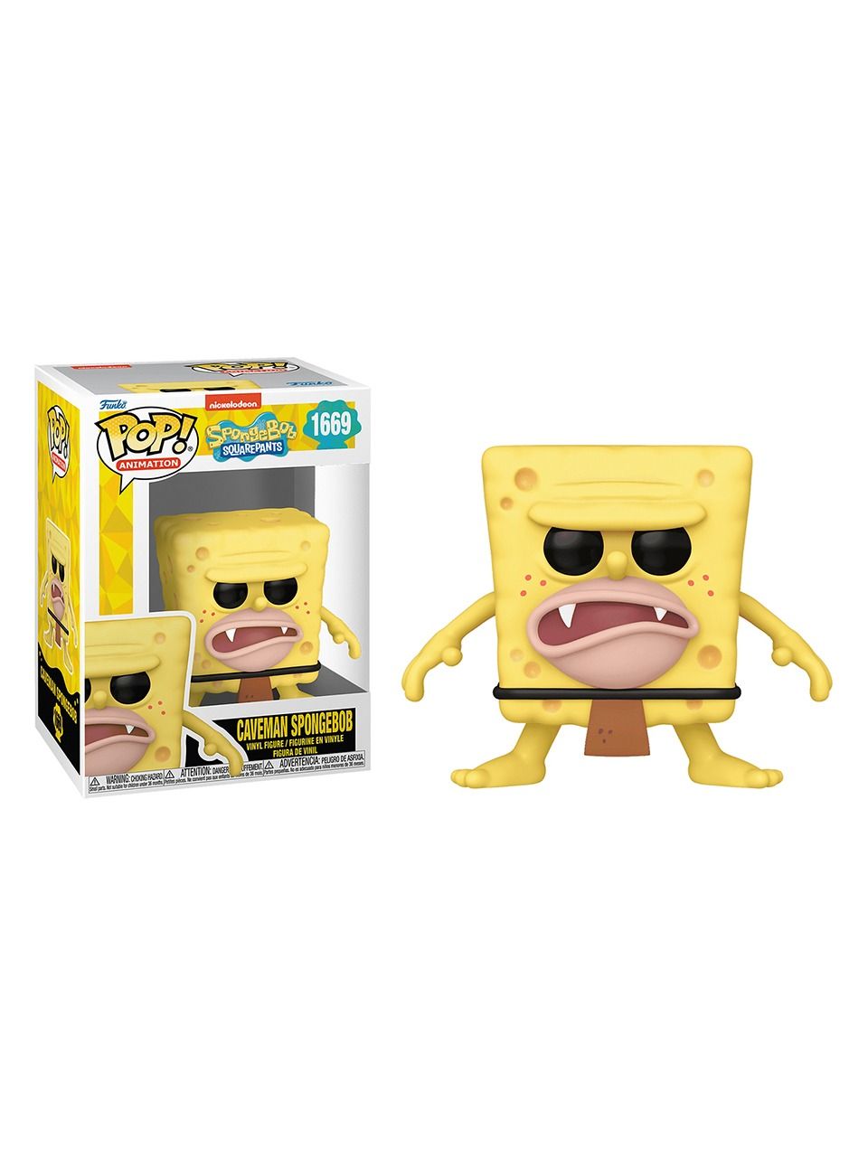 Фигурка Funko POP! Spongebob SquarePants: Caveman Spongebob (1669)