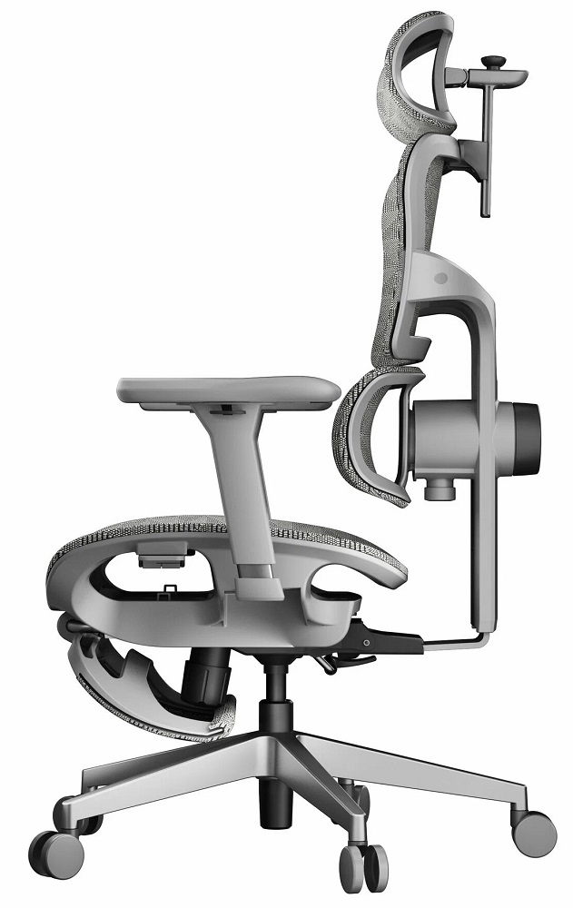 Компьютерное кресло FoxGear NETZ Model XAir (Grey)