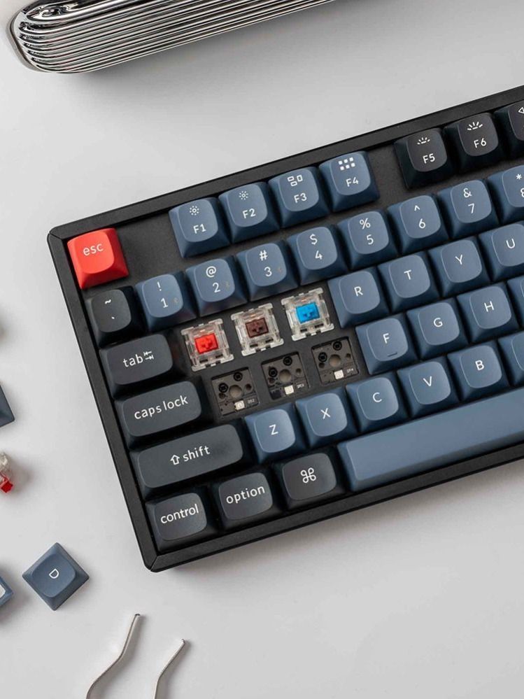 Клавиатура Keychron K8 Pro Fully Assembled RGB Backlight Aluminum Frame Gateron G Pro (Hot-Swappable) Mechanical Blue Switch