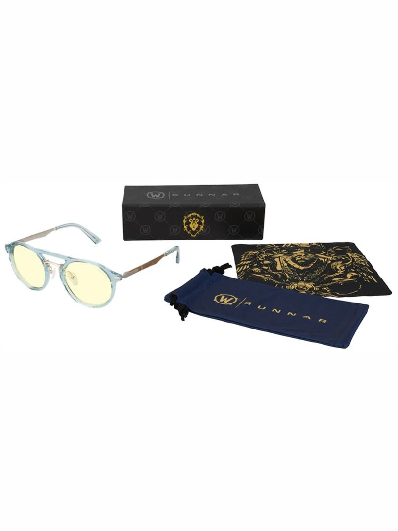Компьютерные очки Gunnar World of Warcraft Alliance Edition Blue Crystal (Amber Lens Tint)