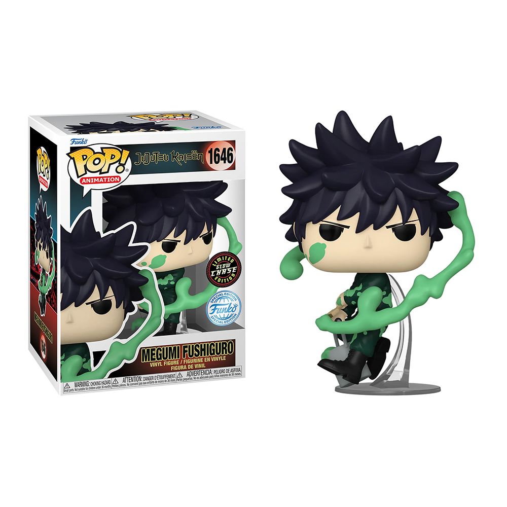 Фигурка Funko POP! Jujutsu Kaisen: Megumi Fushiguro (1646) (Chase Glow Limited Edition)