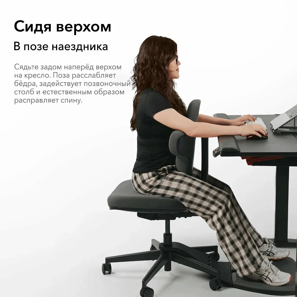 Компьютерное кресло FoxGear ARTZ Dark Grey (Size Medium)