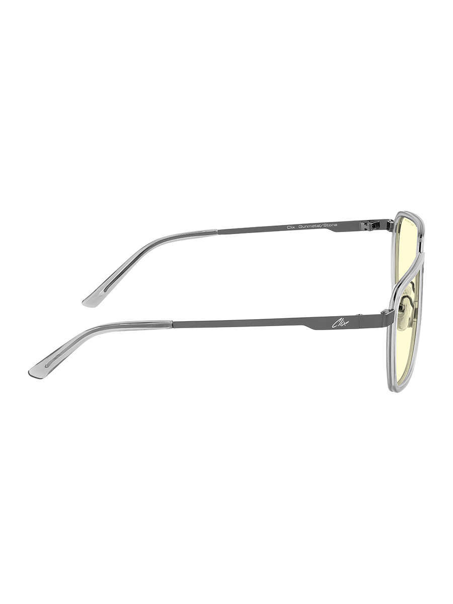 Компьютерные очки Gunnar Clix Gaming Goggles Stone/Gunmetal (Amber Lens Tint)