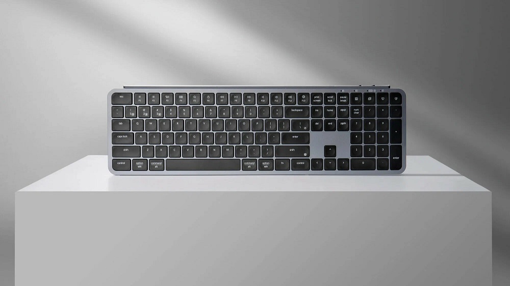 Клавиатура Keychron B6 Pro Ultra-Slim Wireless Space Gray