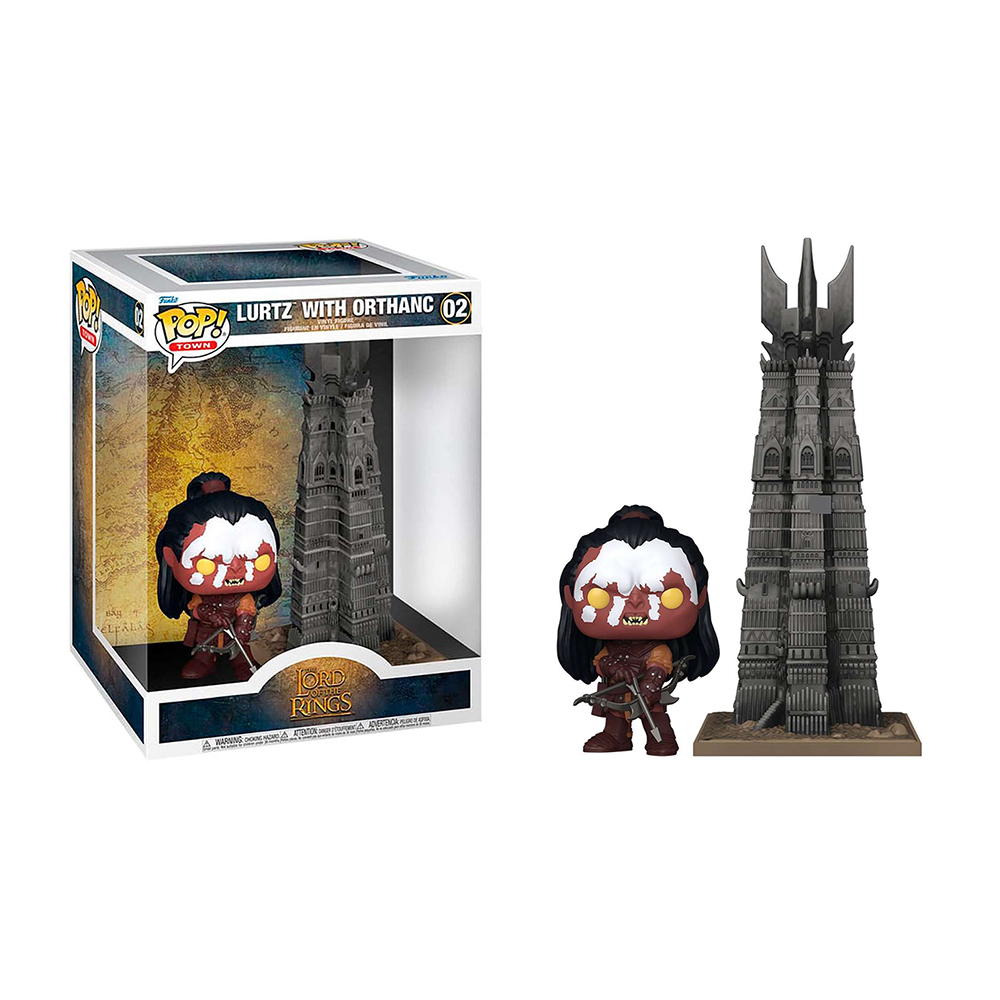 Фигурка Funko POP! Town The Lord of the Rings: Lurtz with Orthanc (02)