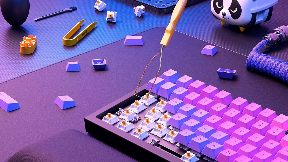 Съемник для кейкапов Glorious Ergonomic Keycap Puller
