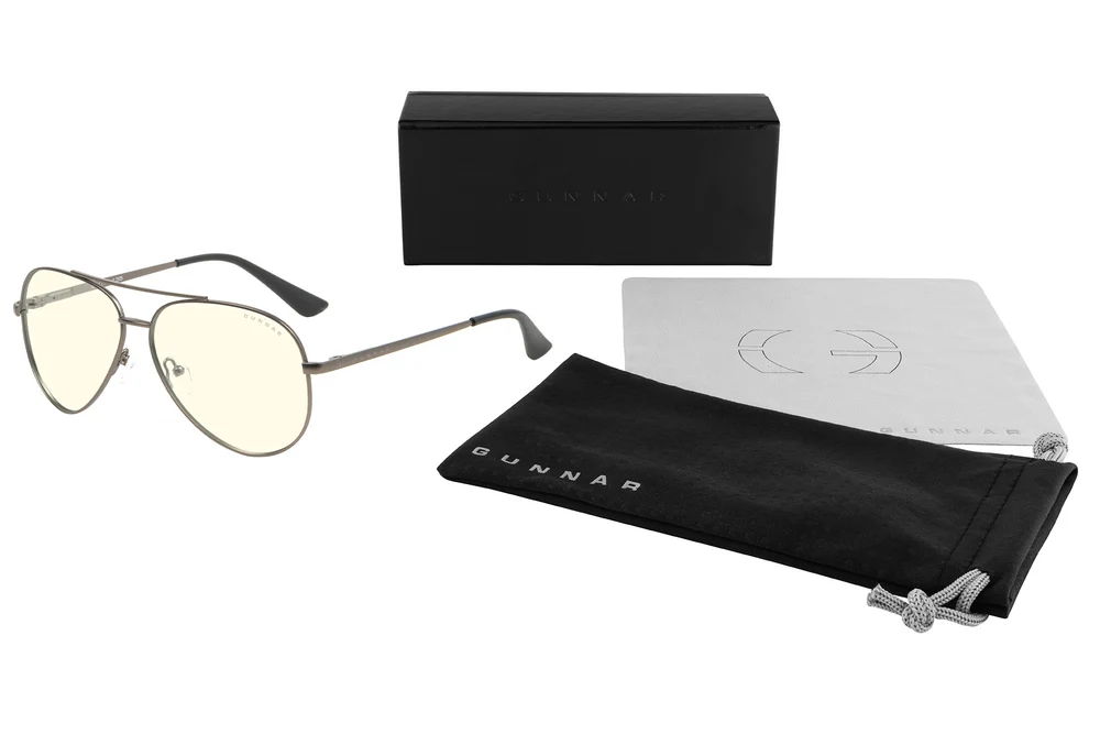 Компьютерные очки Gunnar Maverick Gunmetal (Clear Lens Tint)