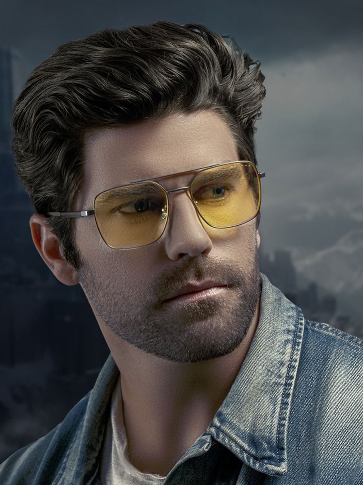 Компьютерные очки Gunnar The Witcher: White Wolf Steel/Umber (Amber Lens Tint)