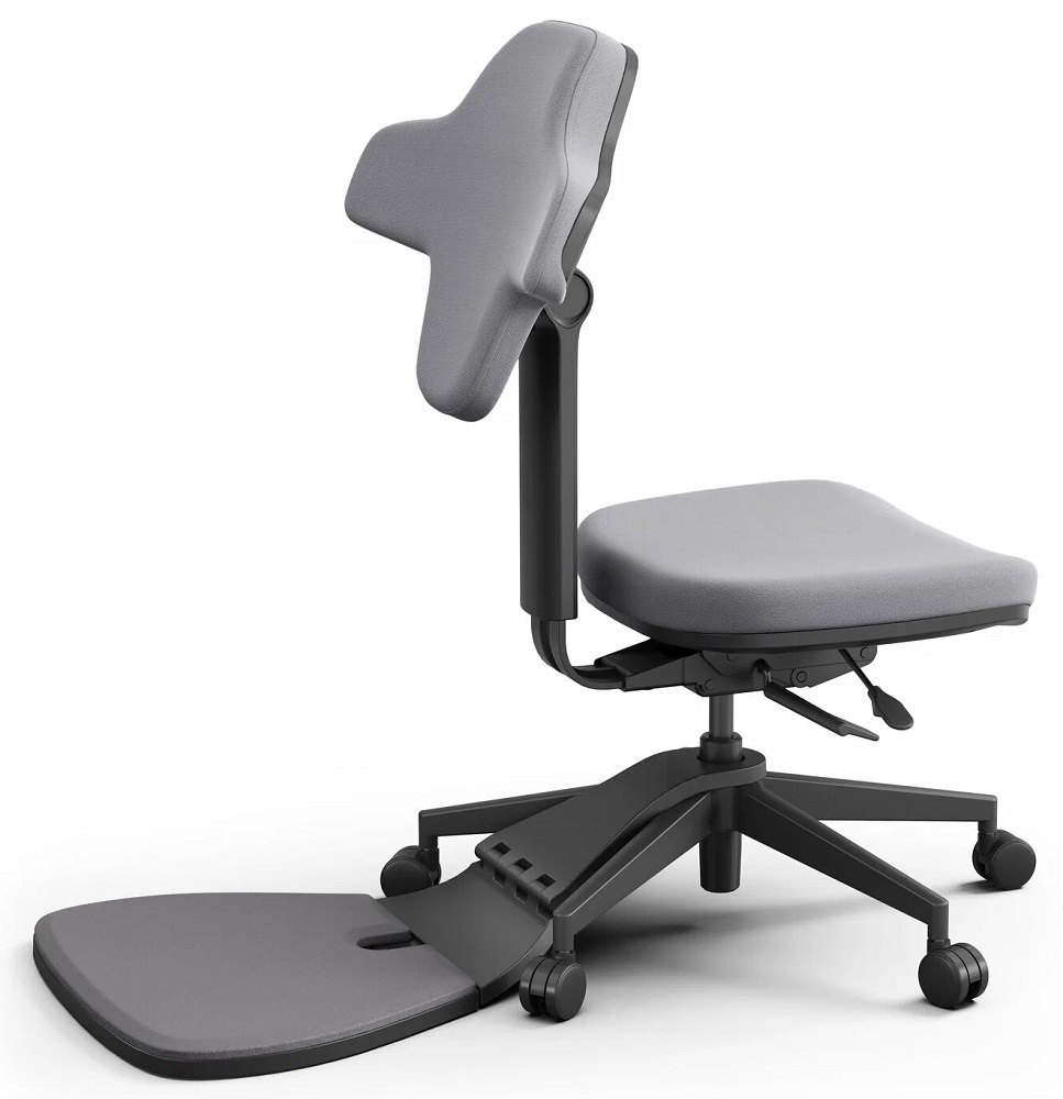 Компьютерное кресло FoxGear ARTZ Light Grey (Size Medium)