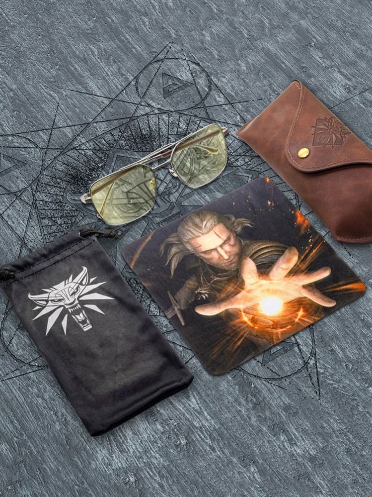 Компьютерные очки Gunnar The Witcher: White Wolf Steel/Umber (Amber Lens Tint)